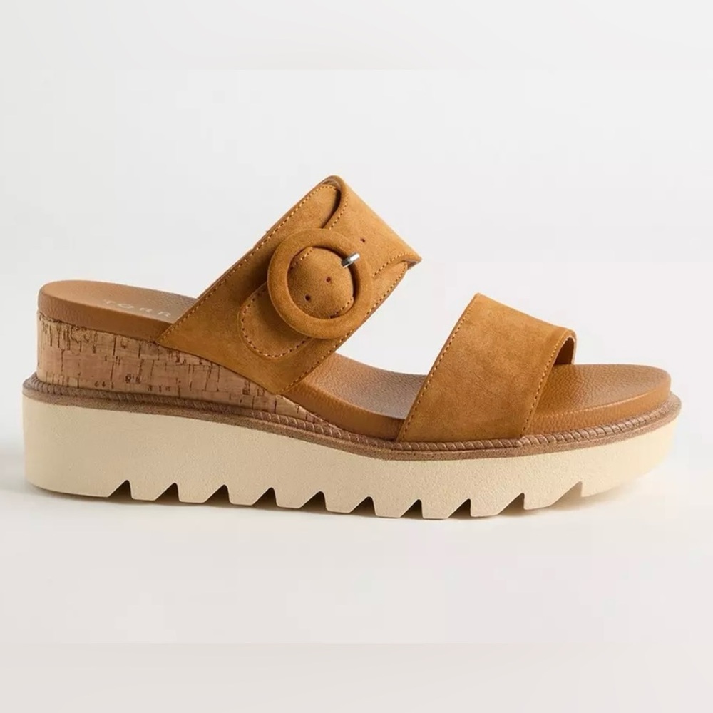 Torrid Brown Wedge Sandals